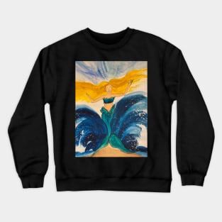 Mermaid Watercolor Crewneck Sweatshirt